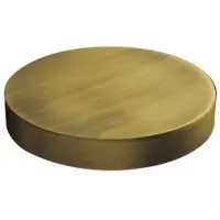 Bellezza Bagno Hoofddouche Belleza Bagno ClipOn Inbouw Regendouche Rond 34 cm Geborsteld Goud
