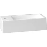 Sanilux Fontein 40x22x11,5 cm Mineraalmarmer Glanzend Wit