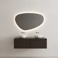 Gliss Design Timotheus onderkast met 2 lades en toppaneel 140cm charcoal