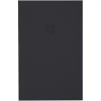 ZEZA Grade Douchebak - 120x90cm - antislip - antibacterieel - mineraalmarmer - rechthoek - mat zwart 400000000000019834