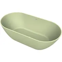 Arcqua Vrijstaand Ligbad Cusco 165x85 Mat Pastel Groen