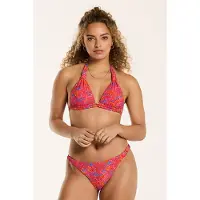 Shiwi Ladies Bibi Bikini Set Coloured Paisley Rio Red Paisley Maat: 42 | Bikini's Outlet | Dames | Rood