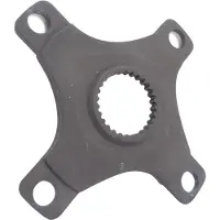 Miranda Crankstel Spider 47,5 mm voor Bosch Gen 4 4-arm - Zwart