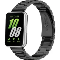 IMoshion Stalen bandje voor de Samsung Galaxy Fit 3 - Zwart