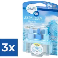 Ambi Pur Luchtverfrisser navulling 3Volution Bermuda Vibes 1x stuks - Voordeelverpakking 3 stuks