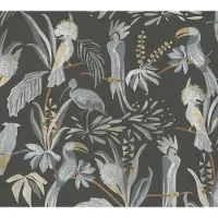 Living Walls House of Turnowsky - Zwart - Jungle Behang - 388983