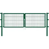 Alberts Deur met dubbel hek Flexo 250 cm breed, in verschillende hoogten