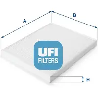 Ufi 53.052.00 Interieurfilter