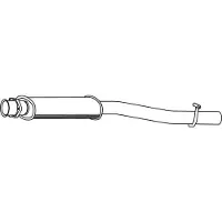 VEGAZ MS-336 Uitlaat middendemper