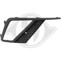 Diederichs 7428048 Ventilatiegrille, bumper