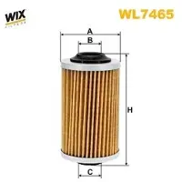 WIX FILTERS WL7465 Oliefilter
