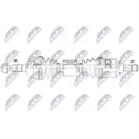 NTY NPW-PL-044 Aandrijfas