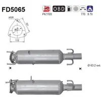 As FD5065 Roetfilter (DPF)