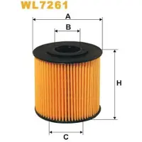 WIX FILTERS WL7261 Oliefilter