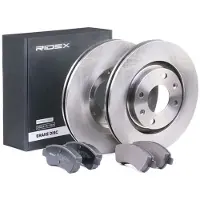 RIDEX 3405B0014 Remschijven en blokken