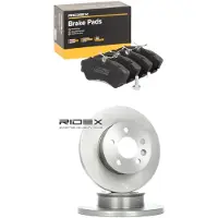 RIDEX 3405B2513 Remschijven en blokken