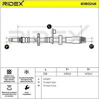RIDEX 83B0248 Remslang