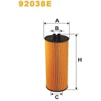 WIX FILTERS 92038E Oliefilter