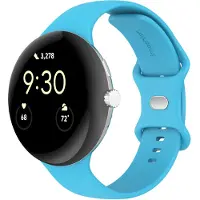 IMoshion Siliconen⁺ bandje voor de Google Pixel Watch 3 / 4 (45 mm) - Maat L - Blauw