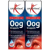 Lucovitaal 2x Oogdruppels Droge en Pijnlijke Ogen 10 ml
