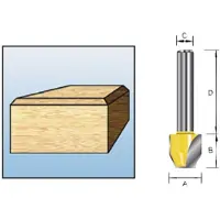 Makita Accessoires Afkantfrees HM R45 S8 - D-10665