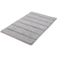 Kleine wolke Badmat Monrovia 60x60 cm grijs