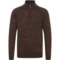 Blend Trui 'Danovan' bruin / donkeroranje