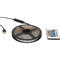 Home Deco Factory LED strip met Afstandsbediening - RGB - 5 Meter