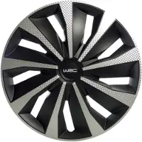 Wrc Wieldoppen 16 inch - carbon look - 4 stuks