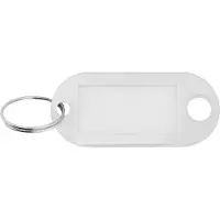 Combicraft sleutellabels wit 48x22mm actiemodel - 100 stuks