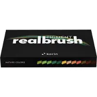 Karin Realbrush Pigment Set Nature Colors Collection 12 kleuren
