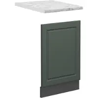 Vicco Fame-Line Frontpaneel – 45 cm, WB Marmer Groen-Goud Landhuis