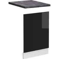 Vicco R-Line Frontpaneel – 45 cm, WB Antraciet Zwart hoogglans
