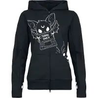 Heartless - Gothic Vest met capuchon - Game Over Hood - XS tot XXL - voor Vrouwen - zwart - Maat XL