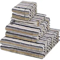Cawö Sonstiges 2 X washandjes 2 X gasten- 2 X douche- 2 X handdoek - in set 8 pack Lifestyle