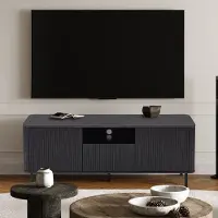 Rousseau Lagos 140 cm TV Meubel - Donkerbruin MDF.