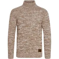 !Solid Trui 'Philaremo' beige gemêleerd