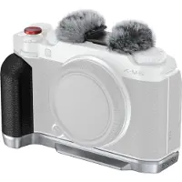 SmallRig 4875 L-Shape Mount Plate with Silicone Handle for Fujifilm X-M5, zilver