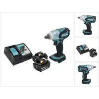 Makita DTW 251 RG accu slagmoersleutel 18 V 230 Nm 1/2" + 2x oplaadbare accu 6.0 Ah + lader