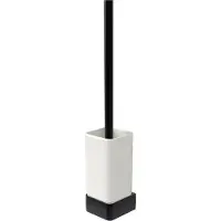 Haceka Toiletborstelset Aline Black 41,4 cm Aluminium Mat Zwart