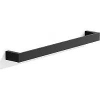 DECOR WALTHER Handdoekstang Contract HTE45 45 cm Black Matt