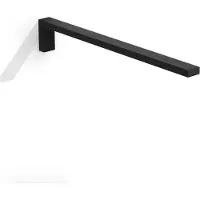 DECOR WALTHER Handdoekstang Contract HTH1 Single Black Matt
