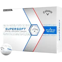 Callaway Supersoft 2023 White Blue Splatter Golfbal