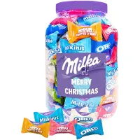 Milka Favourites chocolademix "Merry Christmas" kerstcadeau