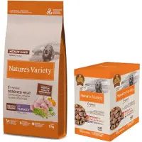 Nature´s Variety Healthy Grain Medium Adult Kalkoenhondenvoer 12kg