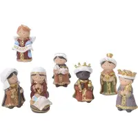 Nativity Kerststal Figurenset Multi 7-delig