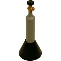Ich-zapfe Stand houder - voet voor CO2 fles 0,5 kg