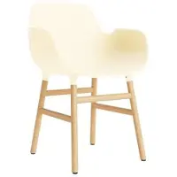 Normann Copenhagen Stoel Form Armchair Oak Cream