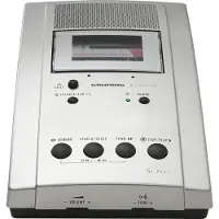 Grundig Steno-dicteerapparaat Grundig St3221, met Steno-cassetterecorder, voetschakelaar