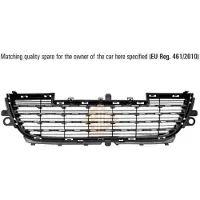 ISAM 1535710 Ventilatiegrille, bumper